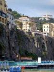 Our hotel on top of the hill in Sorrento