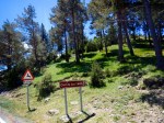 Coll de Jou - mountain pass in Spain's Pyrenees