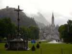 The Basilica of our Lady of the Rosary - cold and wet