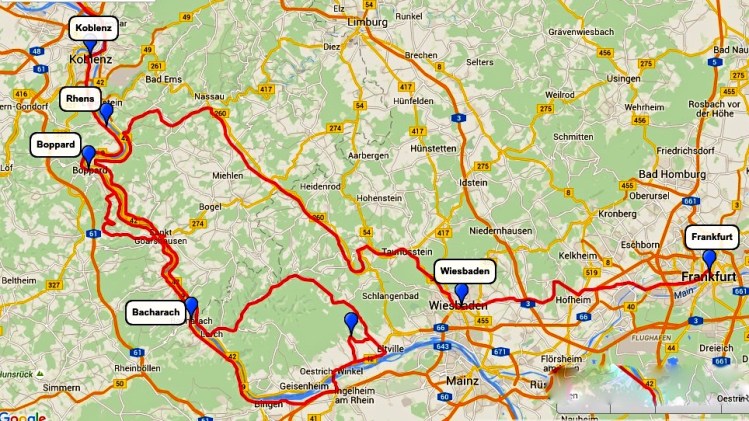 The Rhine Valley ride