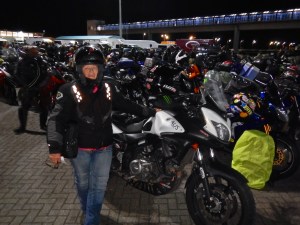 Early start, 2am and lined up for the ferry ride to Ireland for the next part of the journey