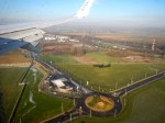 Coming into land at Charleroi Airport - Belgium