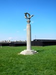 The Column of Three Eagles - the first monument to the victims of Majdanek